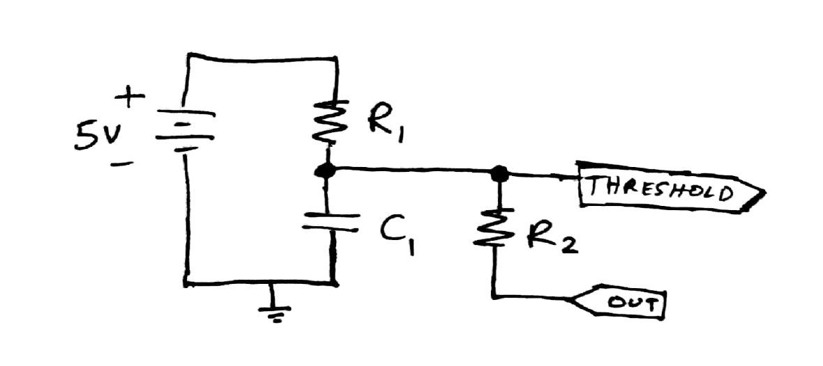 Circuit redrawn to put focus on C1